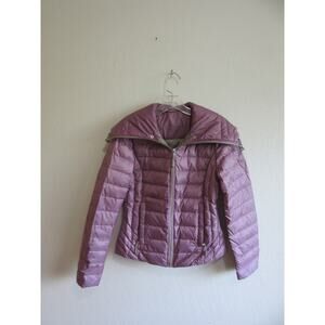 G III Lavender Women's Puffer Duck Down Insulated XS Long Sleeve Zip Jacket